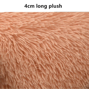 Long Plush Super Soft Pet Bed
