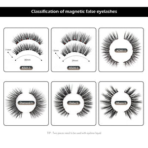 Magnetic False Eyelashes Kit