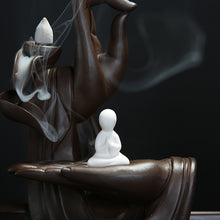 Load image into Gallery viewer, Little Monk Backflow Incense Burner