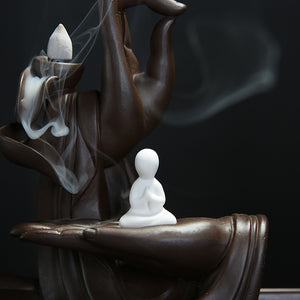 Little Monk Backflow Incense Burner