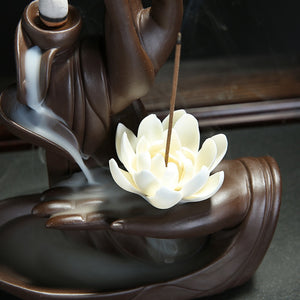 Little Monk Backflow Incense Burner