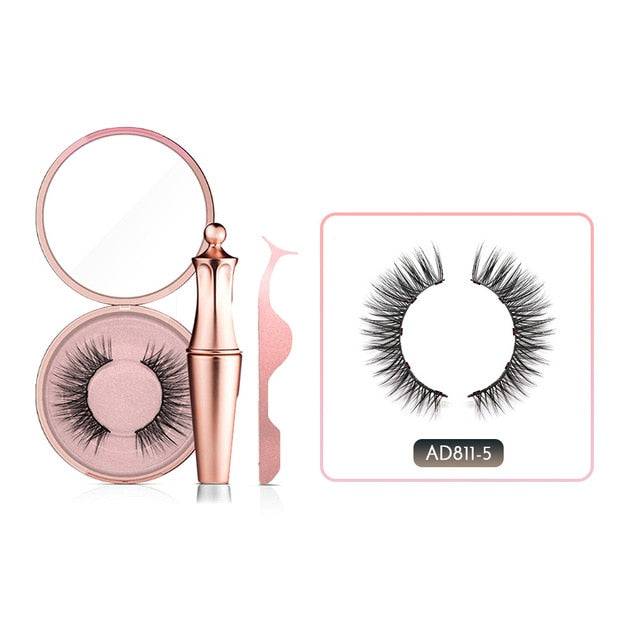 Magnetic False Eyelashes Kit