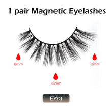 Load image into Gallery viewer, Magnetic False Eyelashes Kit