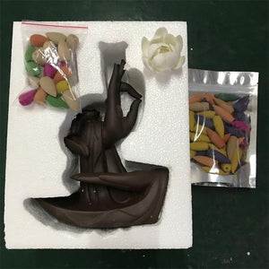 Little Monk Backflow Incense Burner
