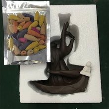 Load image into Gallery viewer, Little Monk Backflow Incense Burner