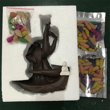 Load image into Gallery viewer, Little Monk Backflow Incense Burner