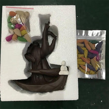 Load image into Gallery viewer, Little Monk Backflow Incense Burner