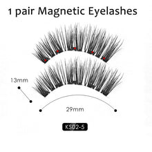 Load image into Gallery viewer, Magnetic False Eyelashes Kit